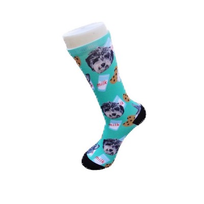 360 Seamless DTG Full Color Business Dress Socks